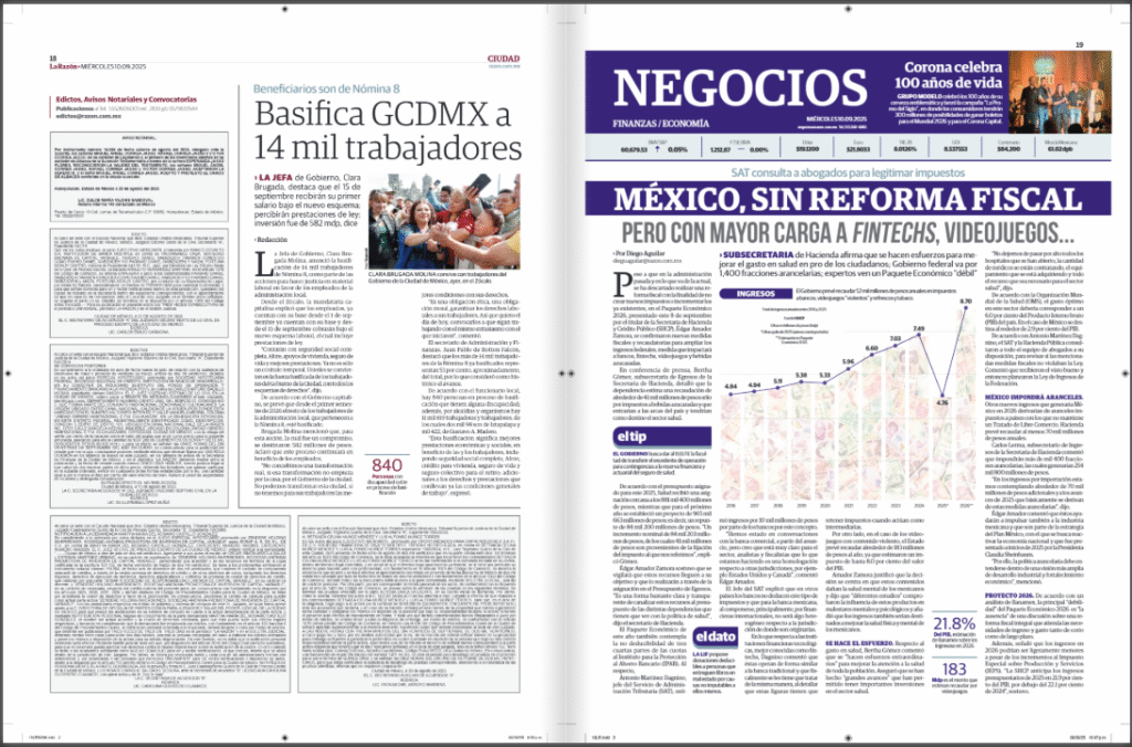 Publicación de Edictos en La Razón de México – Publicacion de Edictos la Razon 3